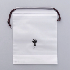 Cat Drawstring Bag - Set of 3
