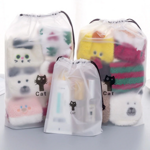Cat Drawstring Bag - Set of 3